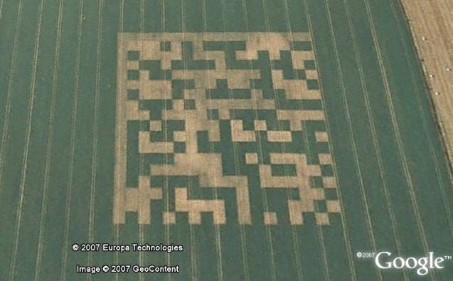 Grootste 'Hello World' te zien in Google Earth