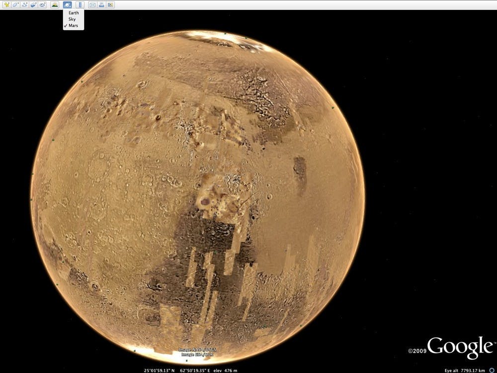Google heeft meer in z'n Mars