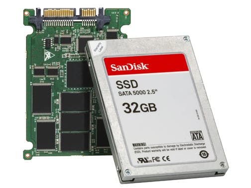 CeBIT: 2,5 inch solid state schijf van SanDisk