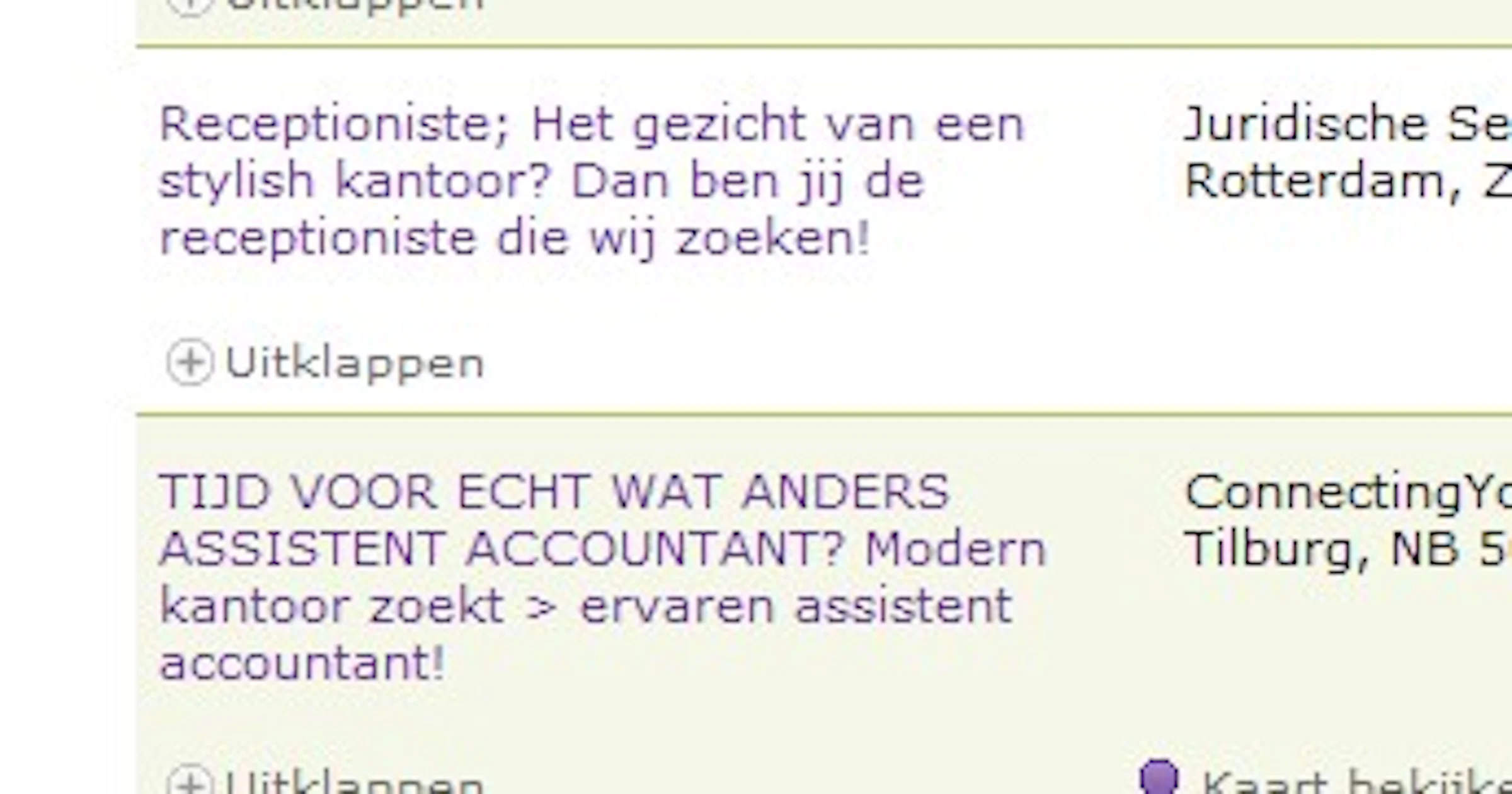 Internet makkelijkste manier om nieuwe baan te vinden