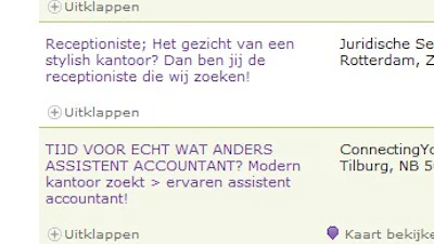 Internet makkelijkste manier om nieuwe baan te vinden