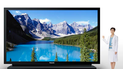 CES: 3D beelden op 152 inch tv