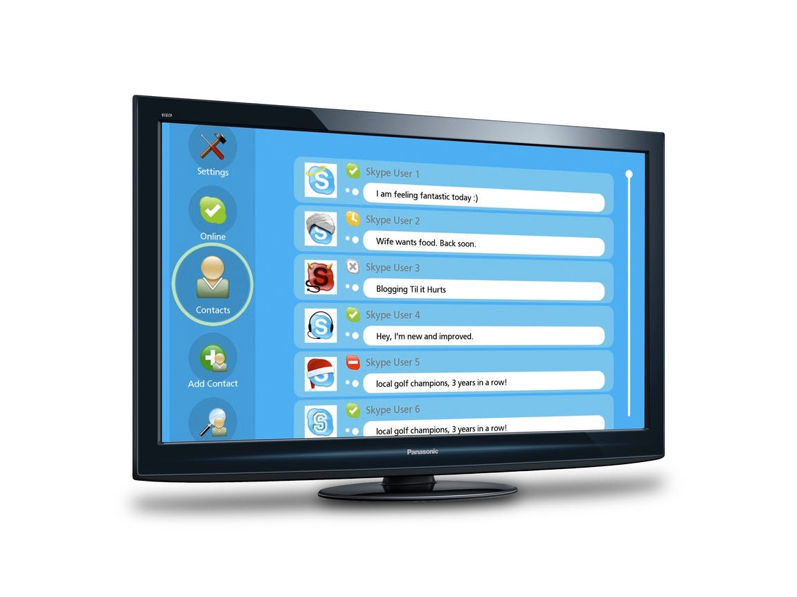 CES: Skypen via de televisie