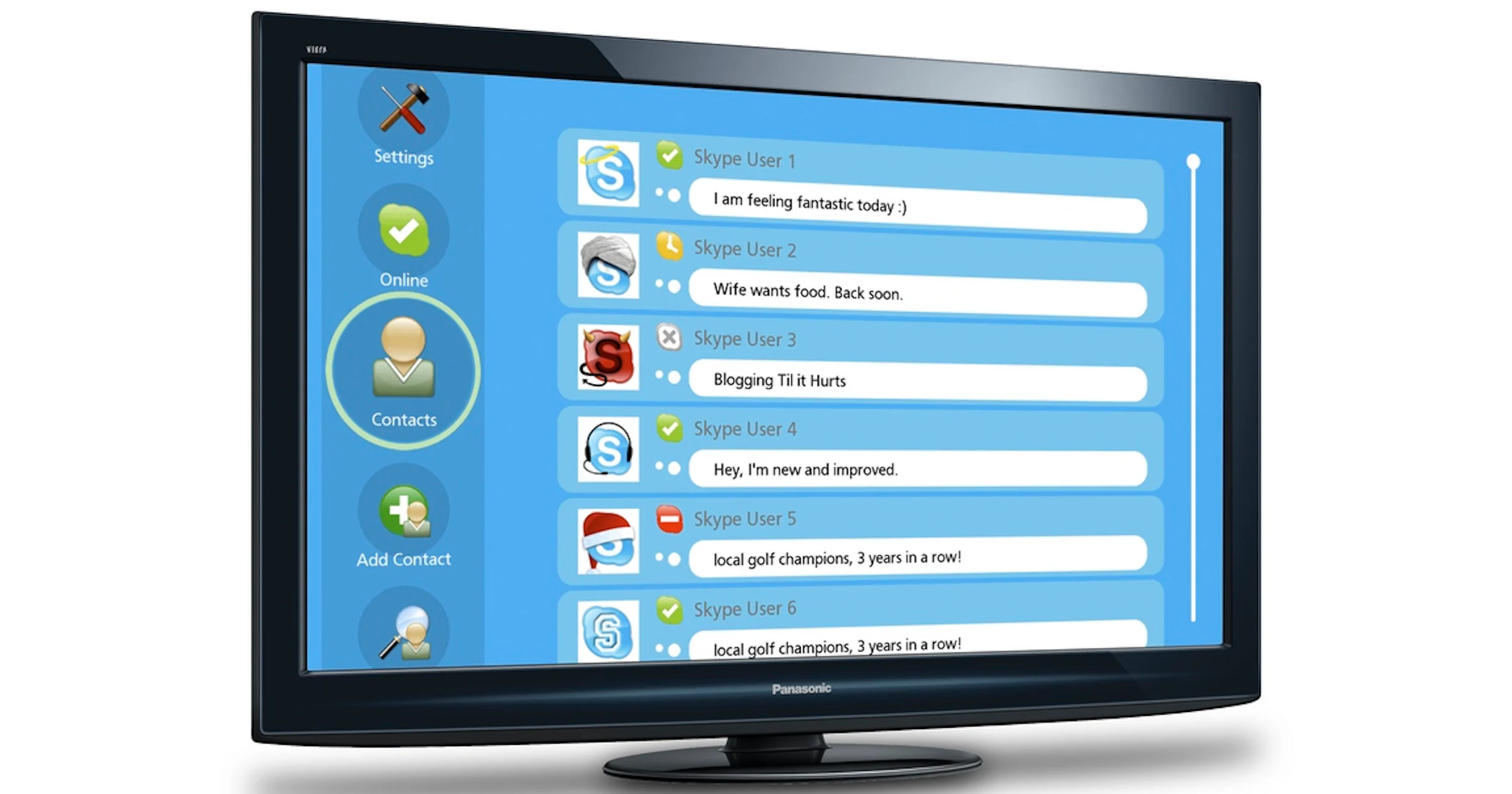 CES: Skypen via de televisie