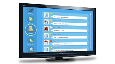 CES: Skypen via de televisie