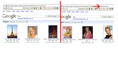Gezichten zoeken met Google