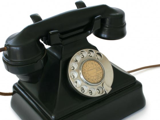 Minder mensen bellen via vaste net