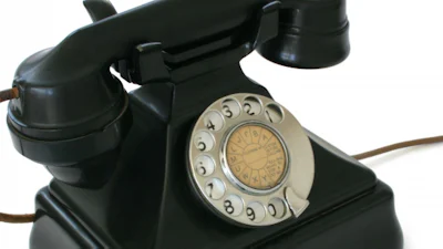 Minder mensen bellen via vaste net