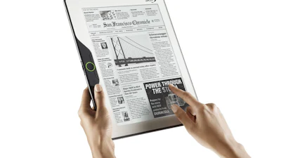 CES: Grootste e-reader ter wereld