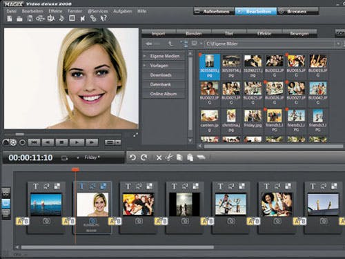 Gratis video bewerken met Magix