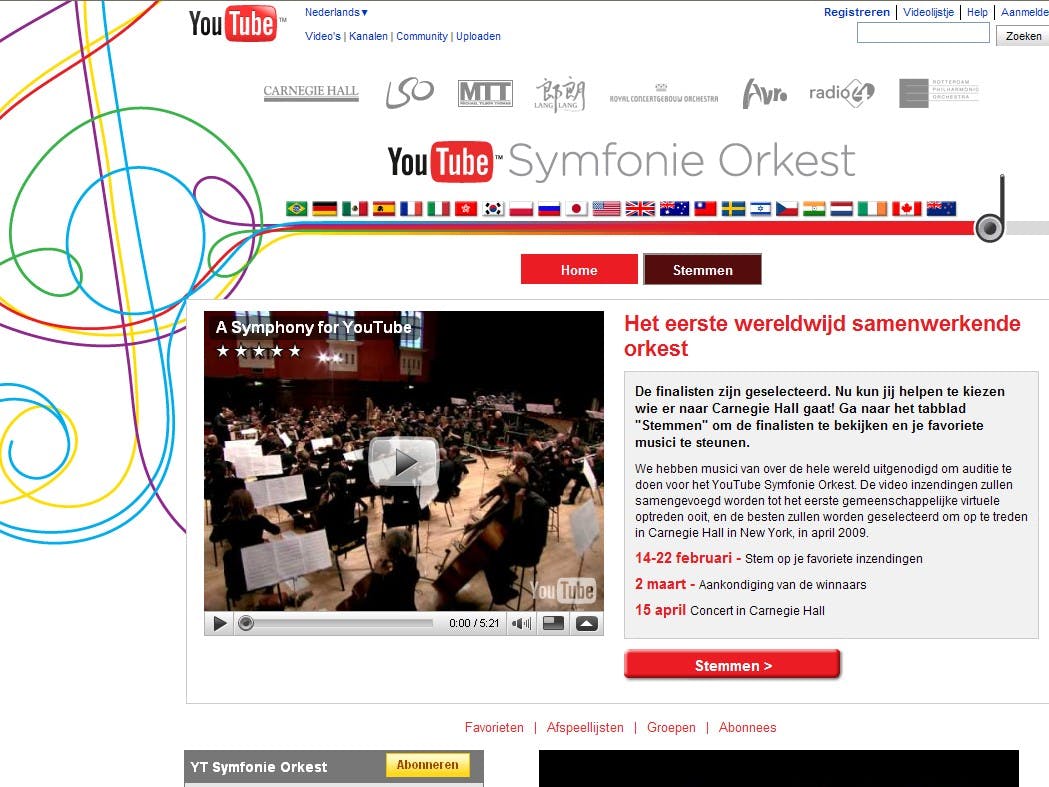 Alle drie Nederlandse finalistes in YouTube Orkest