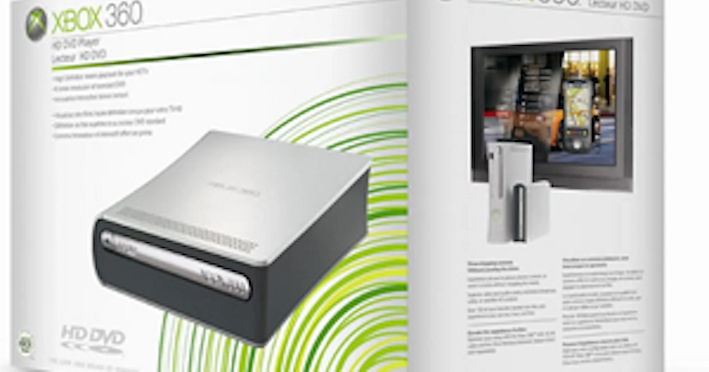 Xbox 360 hd-dvd-speler zakt in Amerika tot $49