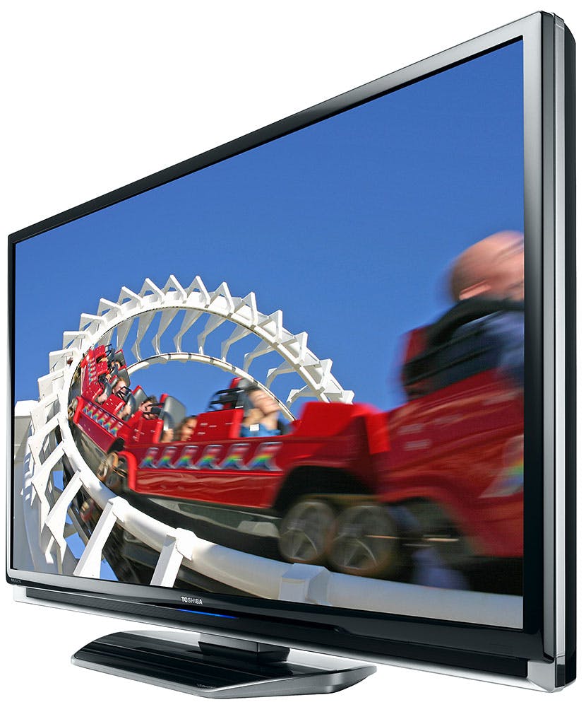 Televisie met ingebouwde cell chip processor