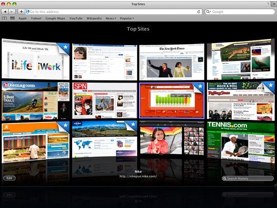 Apple geeft beta Safari 4 vrij