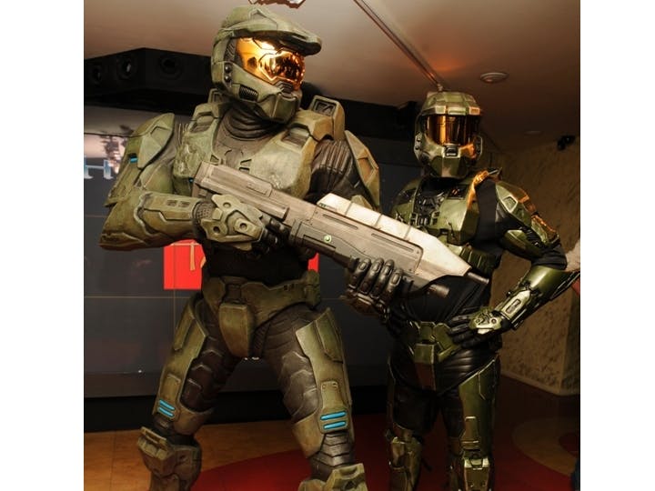 Master Chief in Madame Tussauds