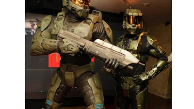 Master Chief in Madame Tussauds