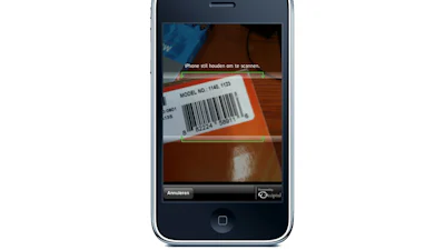 Geld besparen met barcode-scanner App