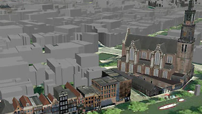 3D-Amsterdam in Google Earth