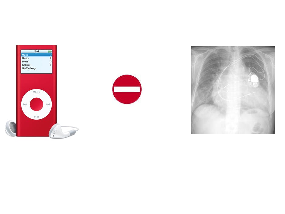 Pacemakers op hol door iPods?