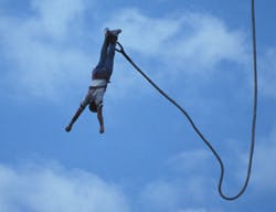 Bungee-jumpen voor een gratis PSP