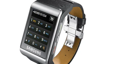 Samsung komt met dunste telefoonhorloge