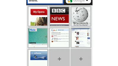 Opera Mobile 10 bèta voor Windows Mobile