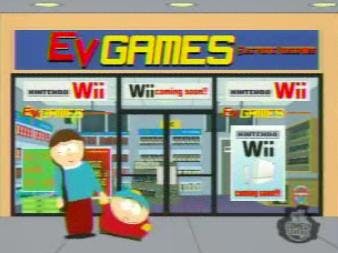 South Park in de ban van de Nintendo Wii