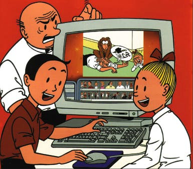 Veilig internetten met Suske en Wiske