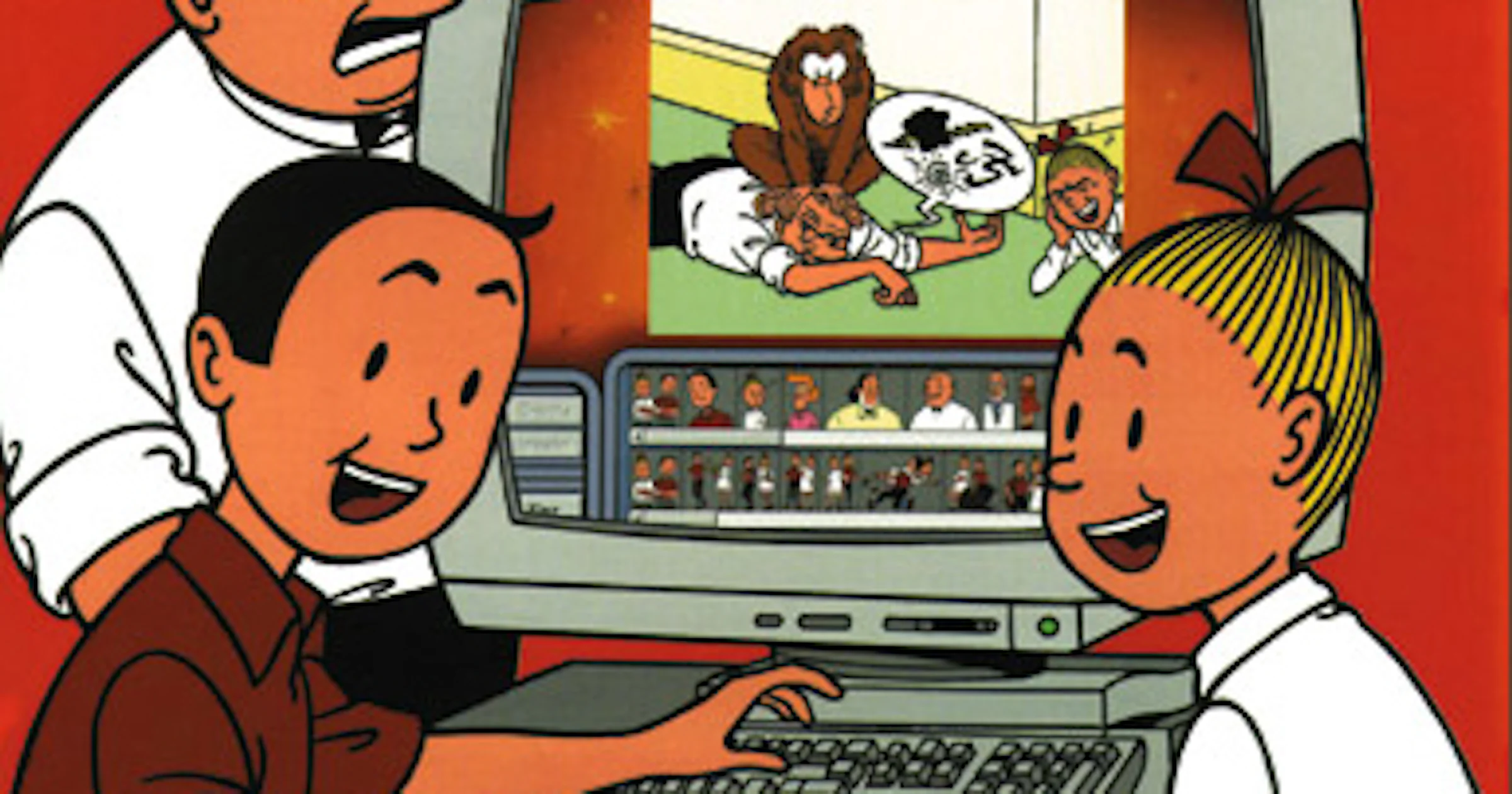 Veilig internetten met Suske en Wiske