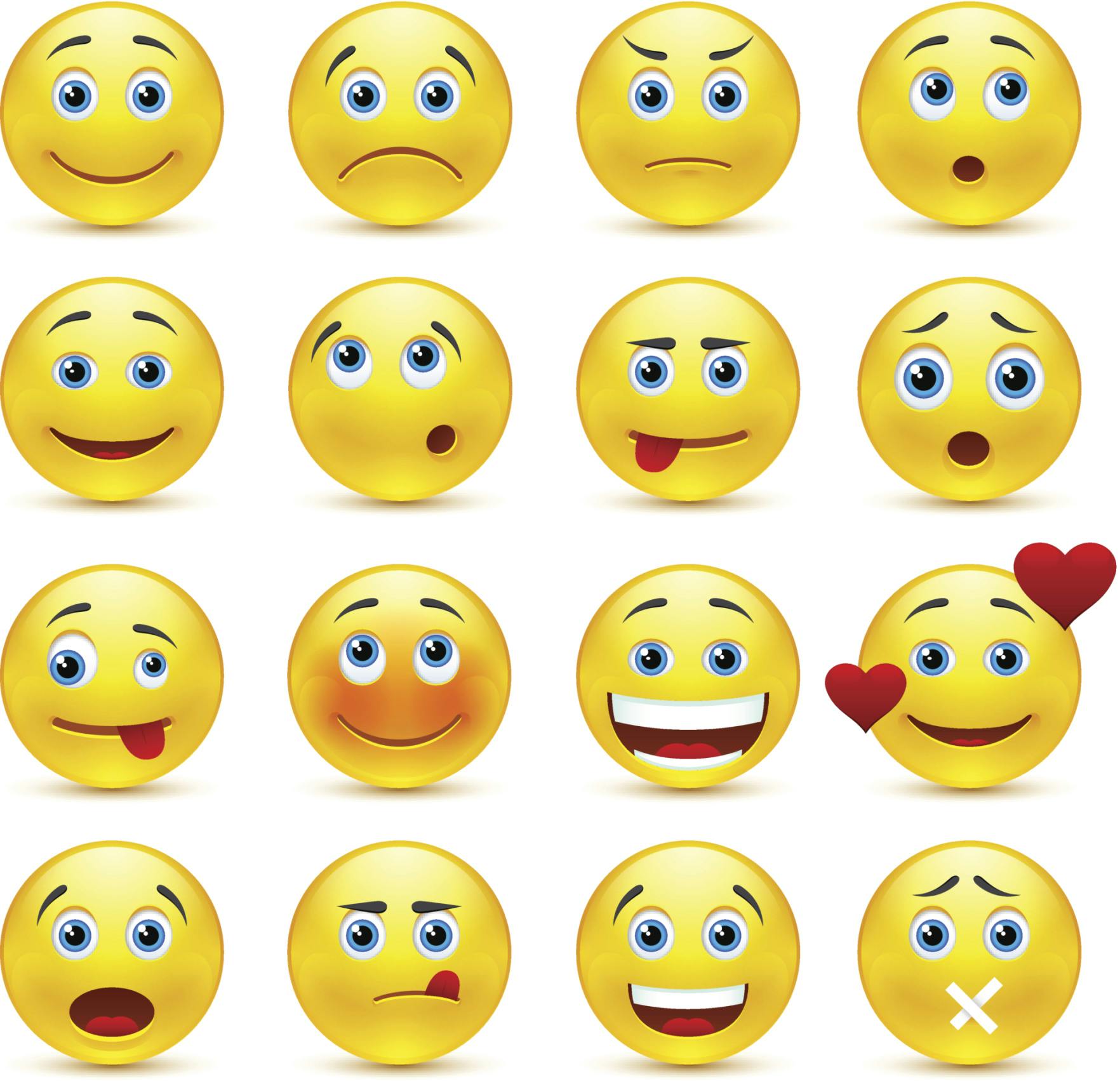 Nieuwe app laat je alleen smileys sturen