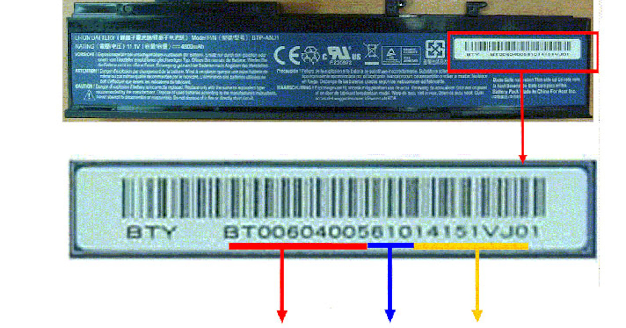 Acer haalt laptopaccu's terug