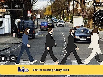 The Beatles herleven op de mobiel