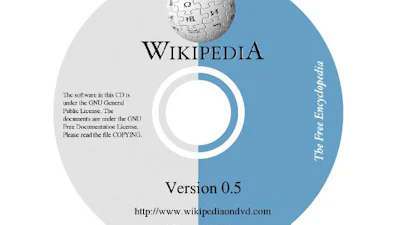 Wikipedia nu op cd-rom