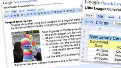 Google combineert Writely en Spreadsheets