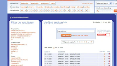 Archief Beeld en Geluid te zien via UitzendingGemist