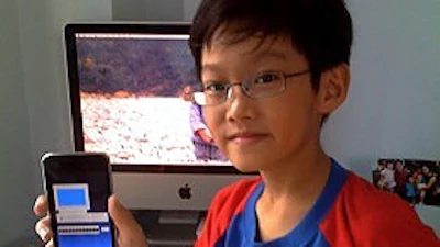 Negenjarige whizzkid ontwikkelt iPhone-applicatie