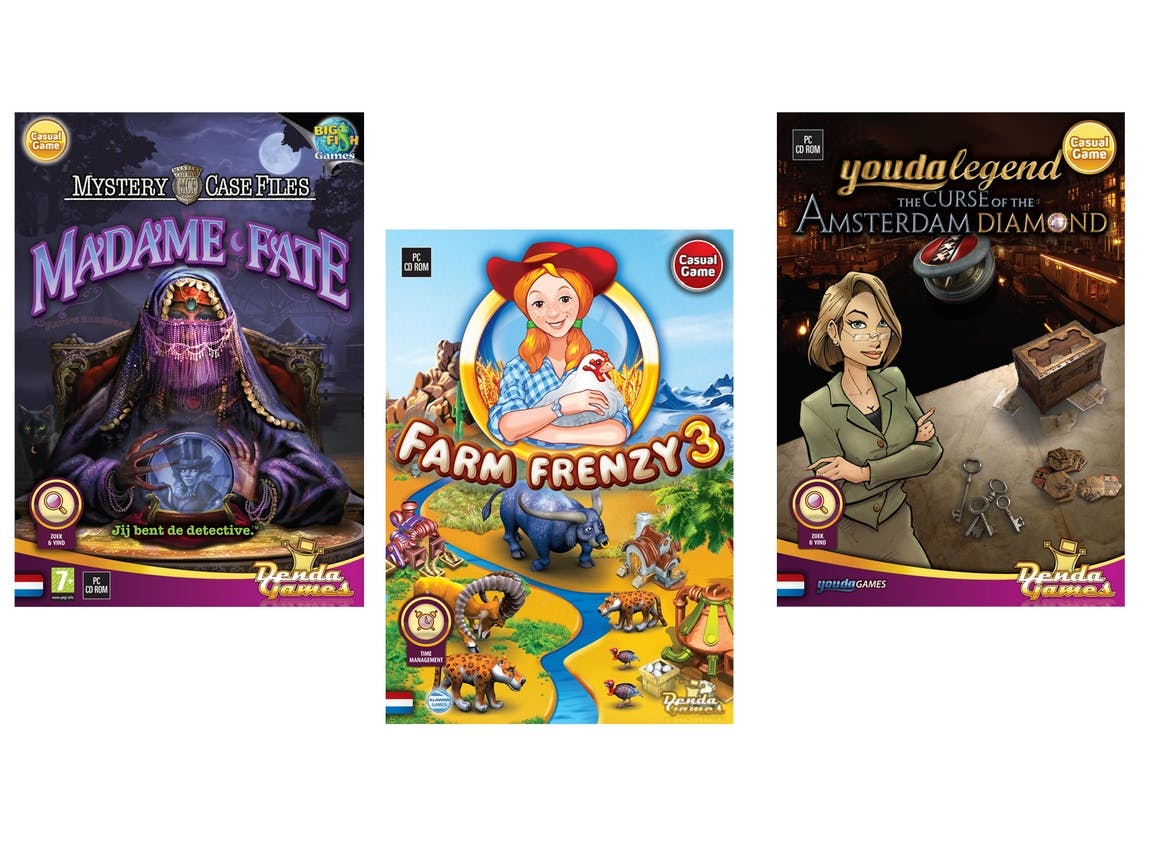 Vrijdag, actie-dag: casual games van Denda (10x kans))