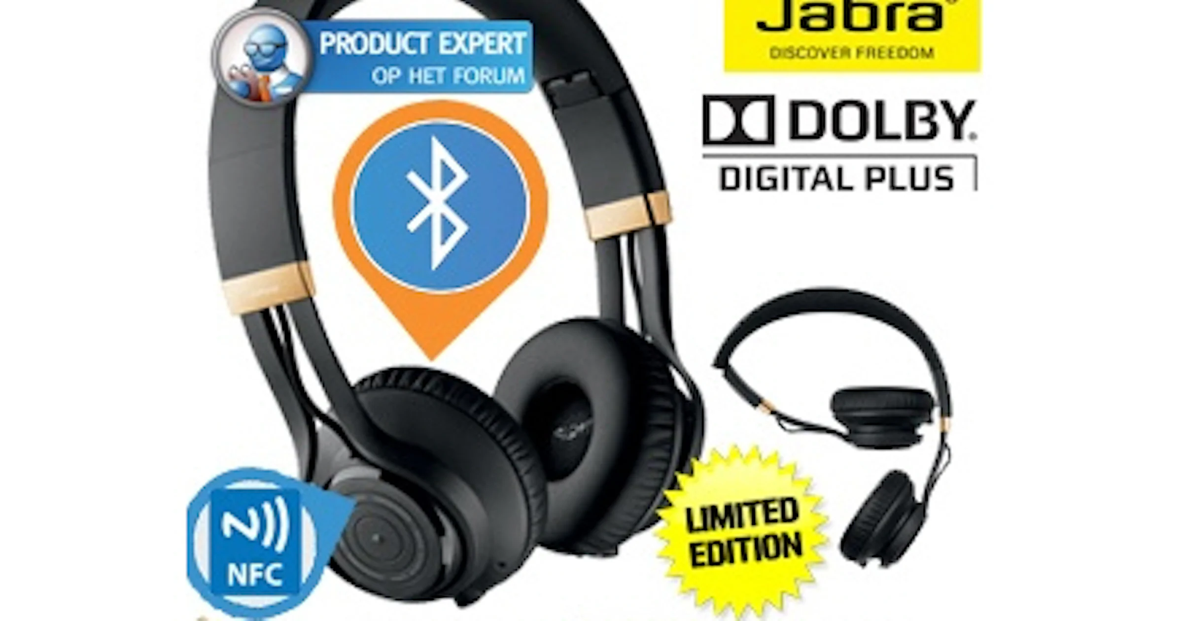 Computer Idee Nachtwacht – Jabra limited edition Ink Treasure Revo wireless headset