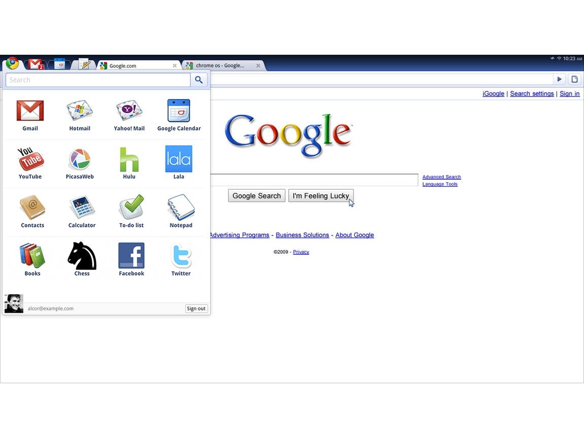 Google Chrome OS al te downloaden als VMware