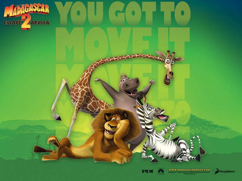 Madagascar II populairste film op BitTorrent