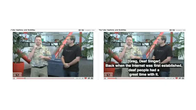Dove Google-medewerker zorgt voor YouTube-ondertitels
