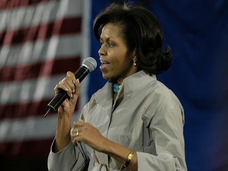 Michelle Obama spamkoningin van december 2008