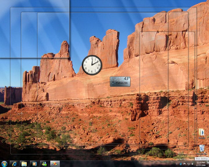Windows 7 beta draait lekker