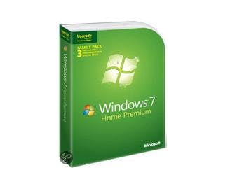 Verkoop Windows 7 Family Pack in 2010 onzeker
