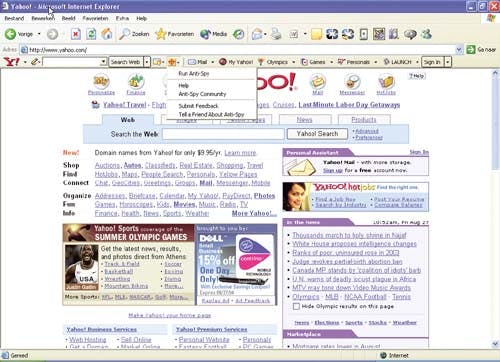 Yahoo lanceert nieuwe toolbar
