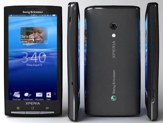 Eerste Android van Sony Ericsson 