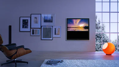 Nieuwe televisie Bang & Olufsen bijna vierkant