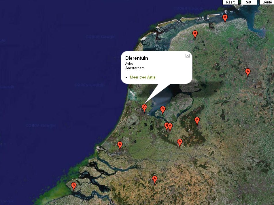 Elke plaats in Nederland uitgebreid op Google Maps