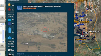 Geweld in Darfur nu ook via Google Earth te volgen