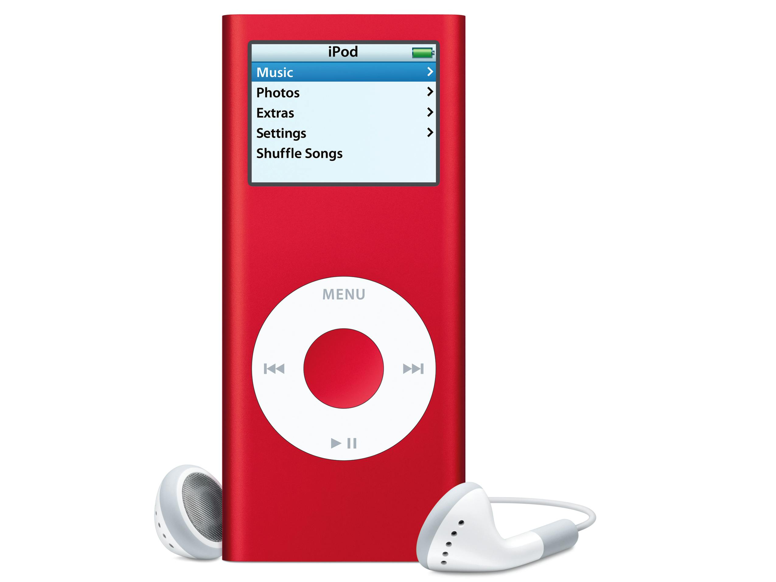 Rode iPod nano in de strijd tegen aids